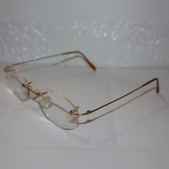 Charmant Vintage Rimless Frames Glasses titanium - Picture 9 of 15